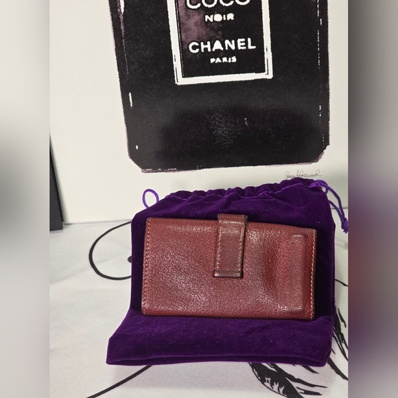 Hermès Bearn Key Holder- Deep Burgundy leather - Picture 7 of 16